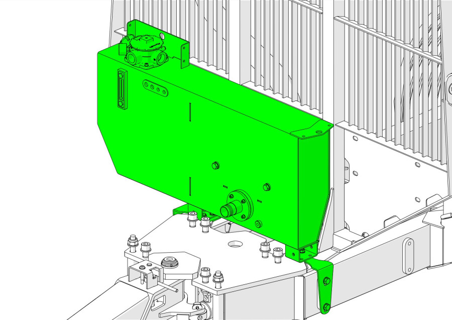 Oil tank 95L - T2