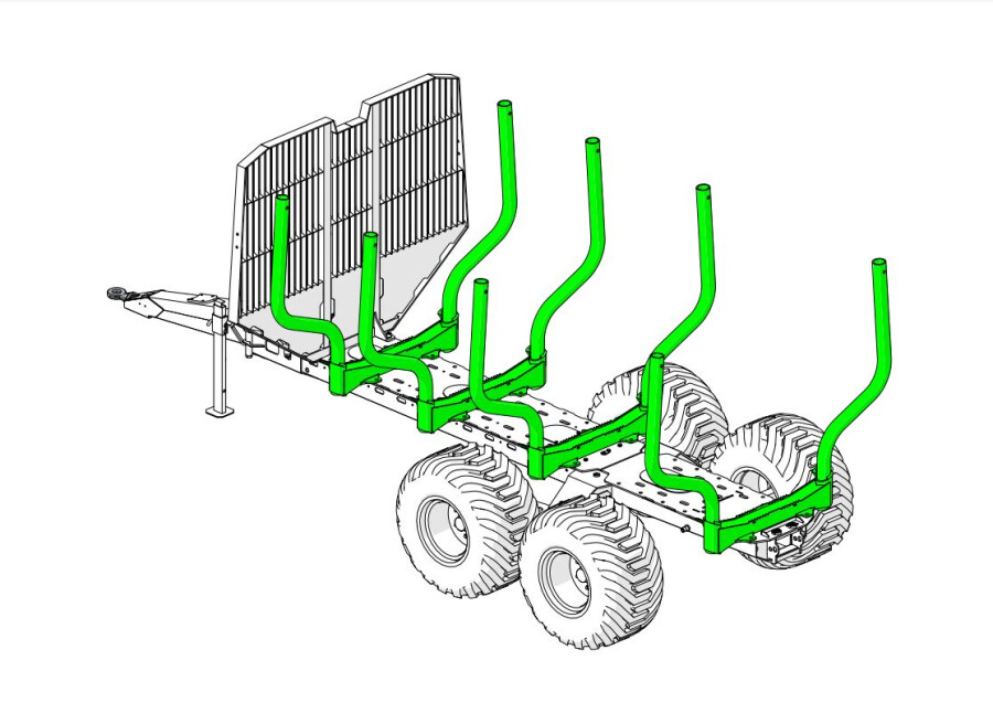 Standard type bolsters with tool-free locking - SB