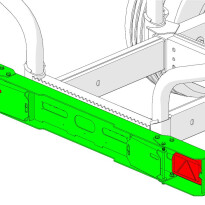 Fixed LED rear lights - L4