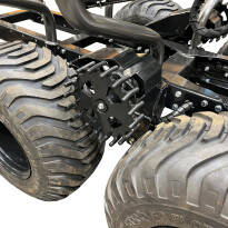 Robson wheel drive controlled with tractor's hydraulics - RWD