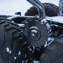 Robson wheel drive with adjustable speed and hydraulic differential lock - RWD+