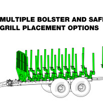 Forest trailer PALMS 15U