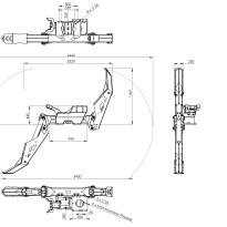 SUPPORT LEGS FOR Z CRANE - B10